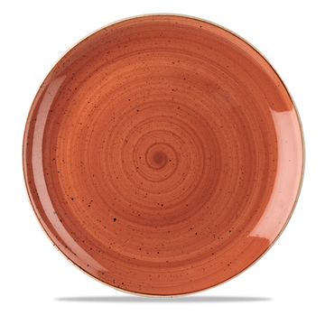 Spiced Orange Coupe Plate 32.4cm